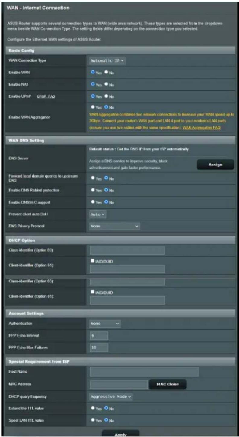 ASUS ZenWiFi BT10 - Connexion internet - 1