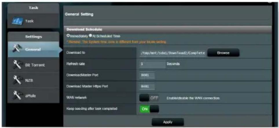ASUS ZenWiFi BT10 - Pour utiliser Download Master : - 2