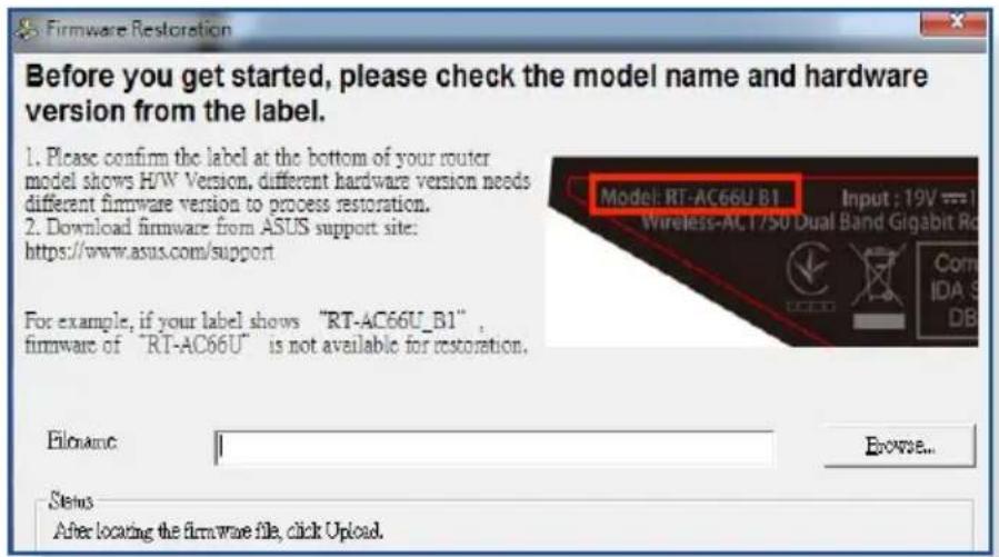 ASUS ZenWiFi BT10 - Firmware Restoration (Restauration du firmware) - 1