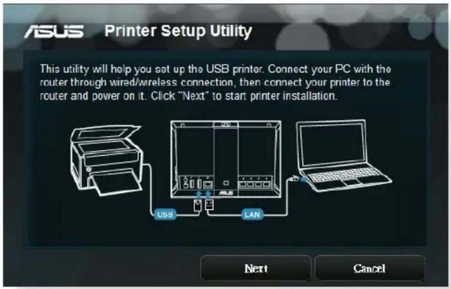 ASUS ZenWiFi BT10 - Pour partager une imprimante avec EZ Printer : - 3