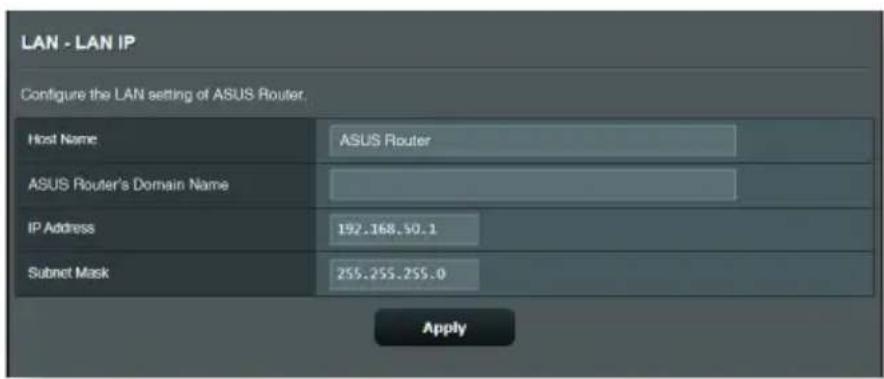ASUS ZenWiFi BT10 - Adresse IP du routeur - 1
