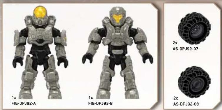 Mega Bloks Halo DPJ92 - 97