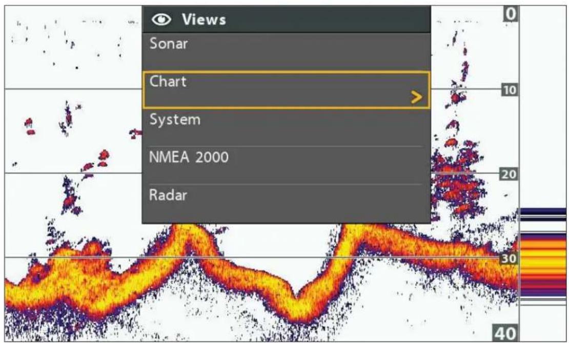 Views Sonar Chart System NMEA 2000 Radar