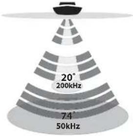 HUMMINBIRD HELIX 10 MSI+ GPS G4N - Choisir une fréquence pour la vue d'imagerie latérale - 8