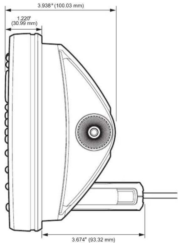 3.938" (100.03 mm) 1.220" (30.99 mm) 3.674" (93.32 mm)