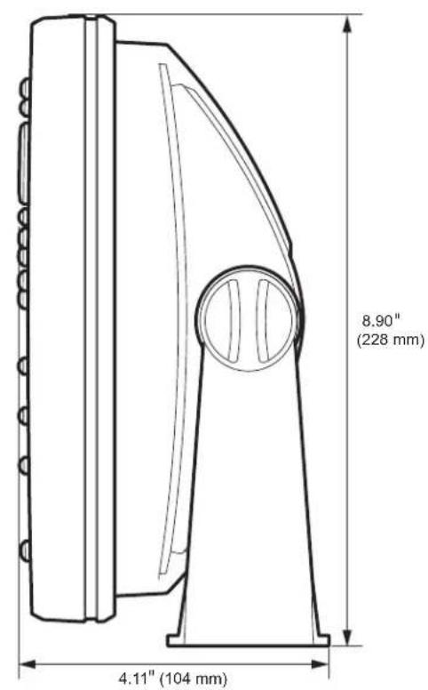 8.90" (228 mm) 4.11" (104 mm)