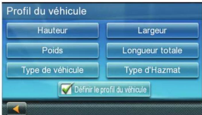 MAGELLAN Roadmate RV 9365T-LMB - Largeur du vehicule - 1