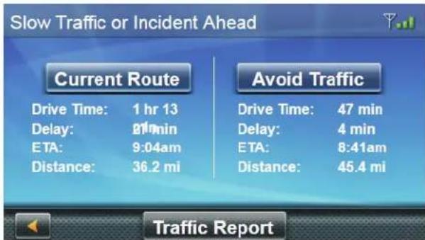 MAGELLAN Roadmate RV 9365T-LMB - Éviter un incident de circulation - 1