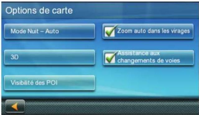 MAGELLAN Roadmate RV 9365T-LMB - Réglage Auto nuit carte affichage - 1