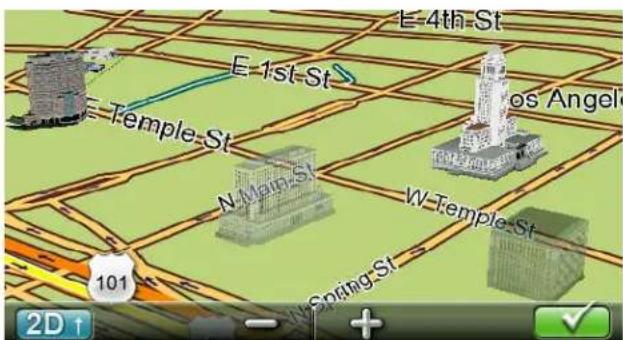 MAGELLAN Roadmate 2620-LM - 3D Landmarks - 1