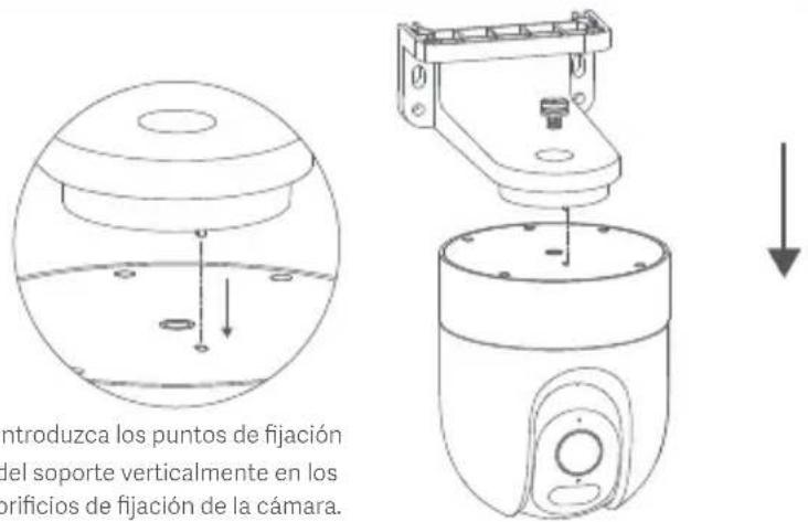 Xiaomi CW400 - Montaje de la cámara de seguridad en una pared - 1