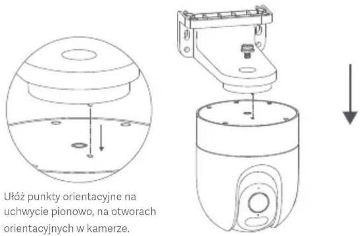 Xiaomi CW400 - Montaż kamery na ścianie - 1
