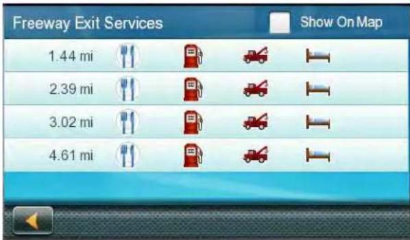 Freeway Exit Services Show On Map 1.44 mi 2.39 mi 3.02 mi 4.61 mi