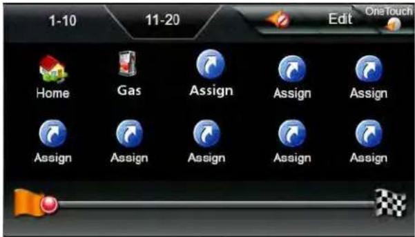 1-10 11-20 Edit One touch Home Gas Assign Assign Assign Assign Assign Assign Assign Assign