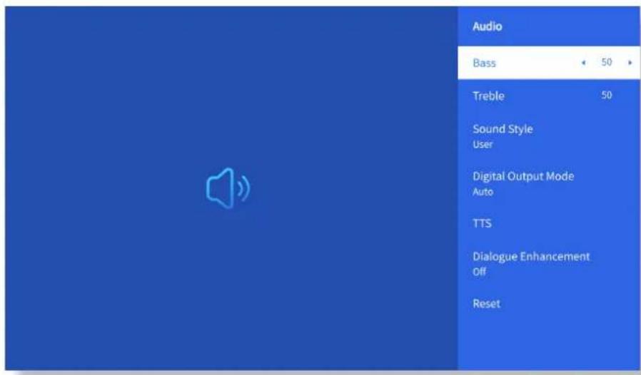 Yaber U12 - - Audio Setting - 1