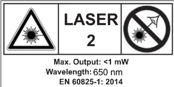 VOLTCRAFT WB-310 - Laser class 2 - 1