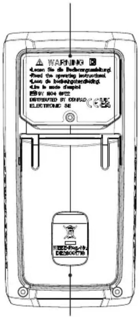 VOLTCRAFT VC131 SE - Bedieningselementen - 2