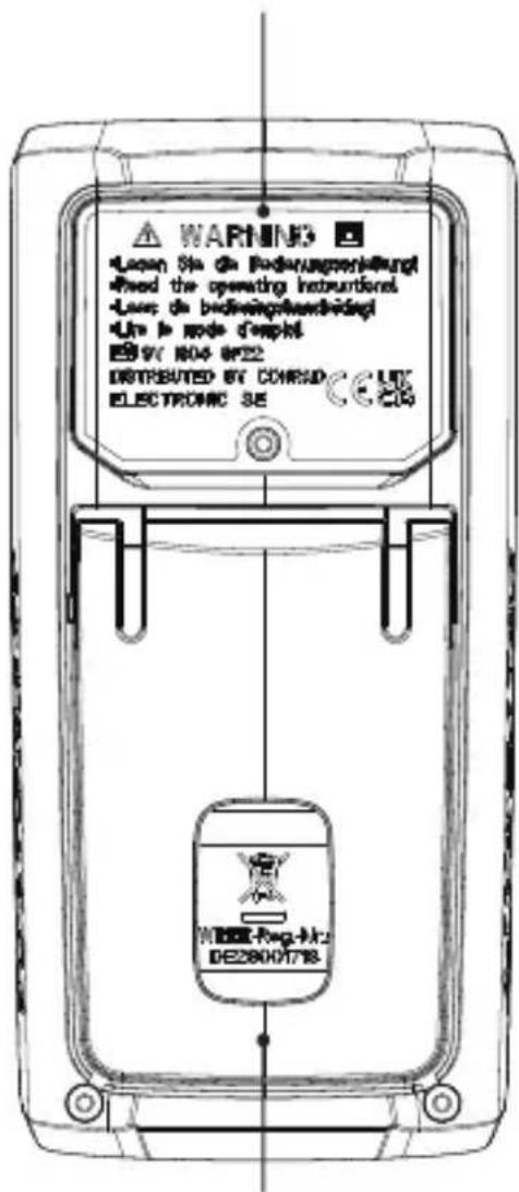 WARNING Lease Ste de Bedingungsbeding Fixed the operating instruction Lease de bedingungsbeding Un > mode d'imped EBV1 804 8F22 DISTRIBUTED BY CONSEAD ELECTRONIC SE WIRE-Reg-Mc DE28001718