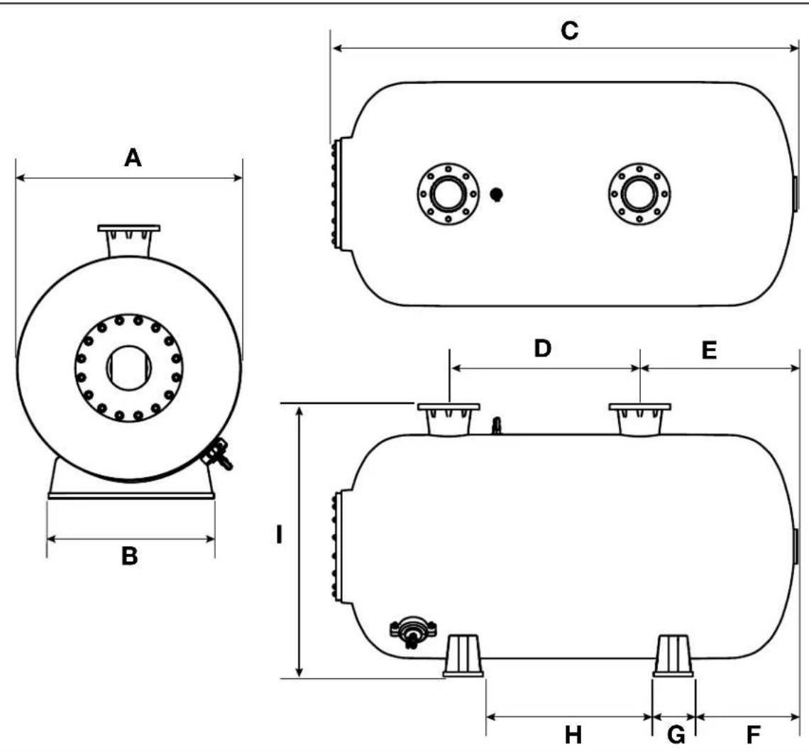 Jandy SFHT3461 - Dimensiones - 1