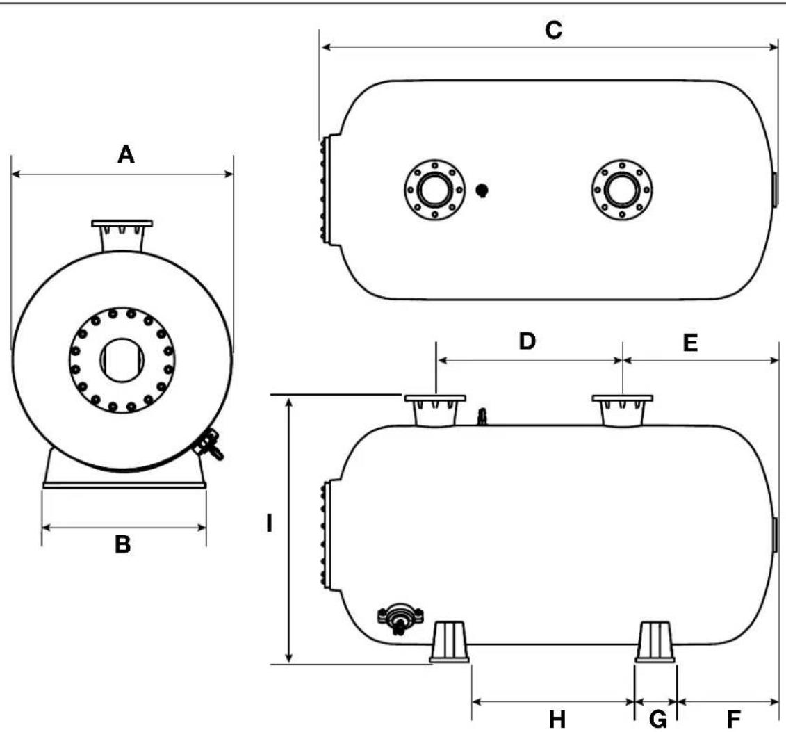 Jandy SFHT3461 - Dimensions - 1