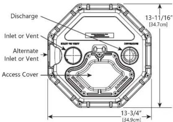 Liberty Pumps 405HV - Dimensions - 1
