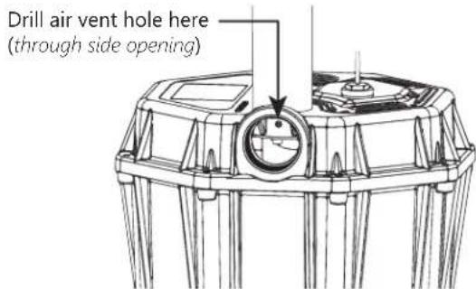 Liberty Pumps 405HV - Inlet Air Hole (Alarm Units Only) - 1