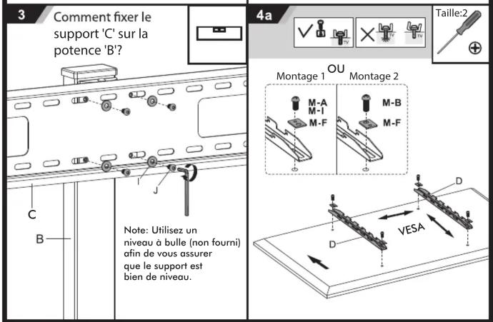 CGV SU-P70V - Instructions de montage - 4