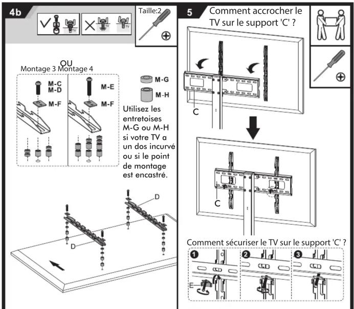 CGV SU-P70V - Instructions de montage - 5