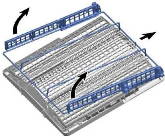 SIEMENS SN73HX15VE - A varioDrawer fiók eltávolítása - 4