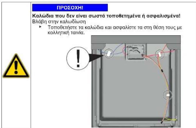 SIEMENS SN73HX15VE - Τοποθέτηση εξωτερικής πόρτας - 1
