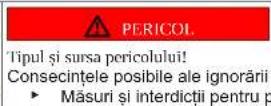SIEMENS SN73HX15VE - Structura avertismentelor - 2
