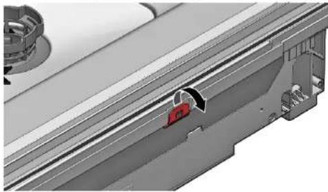 SIEMENS SN73HX15VE - Demontarea jgheabului de preaplin - 3