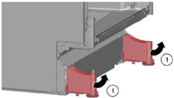 SIEMENS SN73HX15VE - Ayak panelinin sökülmesi - 3