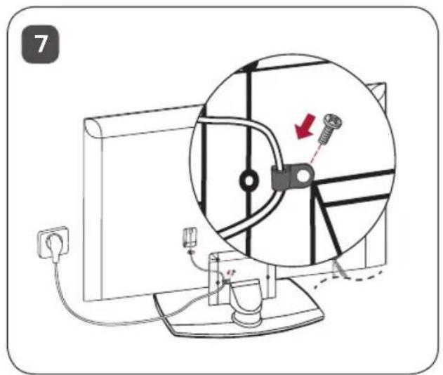 LG AM-ST23BF - How to Assemble the Stand - 10