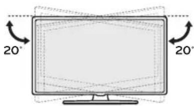 LG AM-ST23BF - Yaxshi ko‘rinishi uchun TV burchagini sozlash - 1