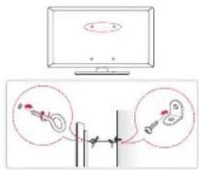 LG AM-ST23BF - Installation du téléviseur au mur - 1