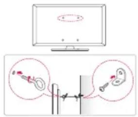 LG AM-ST23BF - TV'nin Duvara Sabitlenmesi - 1