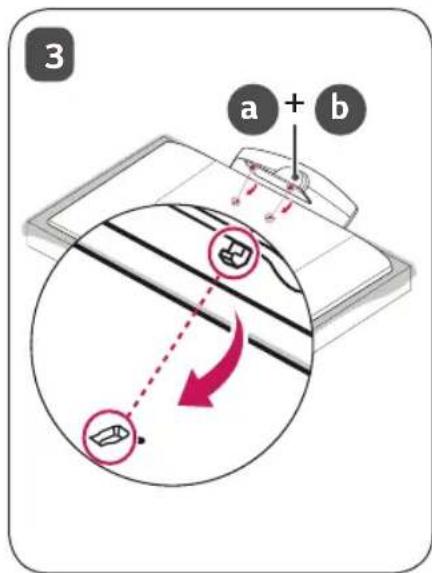 LG AM-ST23BF - How to Assemble the Stand - 5