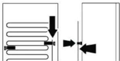 IKEA MÖLNÅS 705.877.14 - Impostazione della posizione del condensatore - 1