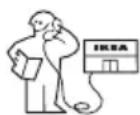 IKEA MÖLNÅS 705.877.14 - So erreichen Sie uns, wenn Sie unseren Service in Anspruch nehmen möchten - 1