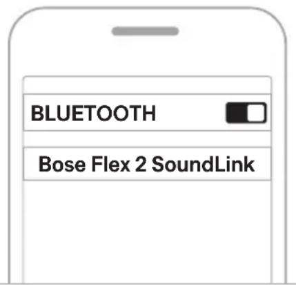 BOSE SoundLink Flex Portable Speaker (2nd Gen) - Laitteen Bluetooth-asetuksilla - 2