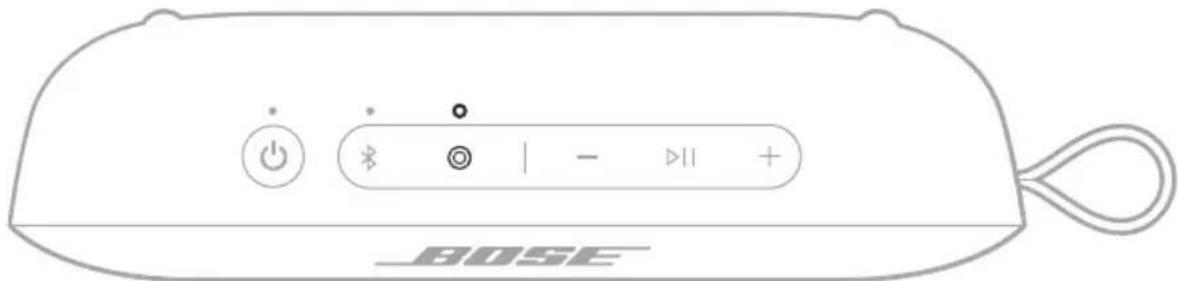 BOSE SoundLink Flex Portable Speaker (2nd Gen) - Sammenkobl ved hjælp af knapperne på produitet - 4