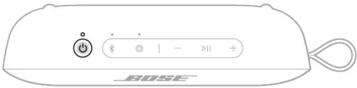 BOSE SoundLink Flex Portable Speaker (2nd Gen) - SÄTTA PÅ/STÄNGA AV - 1