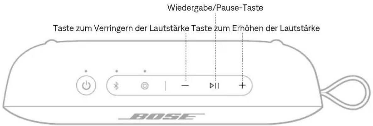 BOSE SoundLink Flex Portable Speaker (2nd Gen) - MEDIENWIEDERGABE UND LAUTSTÄRKE - 1