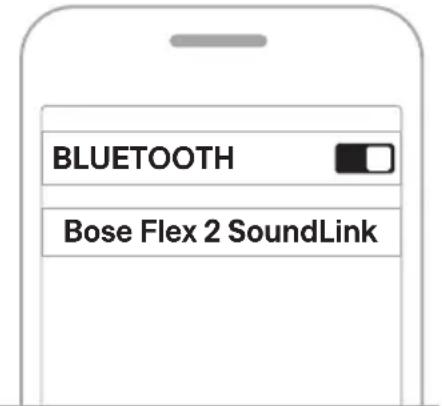 BOSE SoundLink Flex Portable Speaker (2nd Gen) - Ved hjælp af din encheds Bluetooth-indstillinger - 2