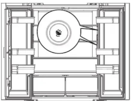 IKEA RIBBENÅS 705.807.60 - Radara sensora uzraudzīta dzesēšana - 1