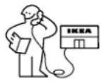 IKEA RIBBENÅS 705.807.60 - Как да се свържете с нас, ако имате нужда от наш сервис - 1