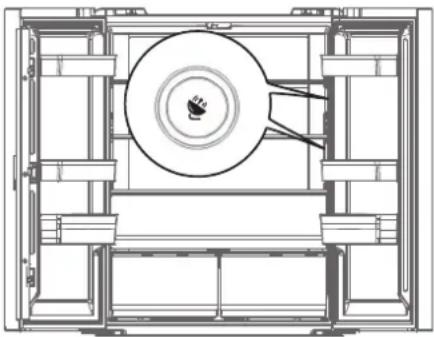 IKEA RIBBENÅS 705.807.60 - Refrigeração monitorizada por sensor de radar - 1