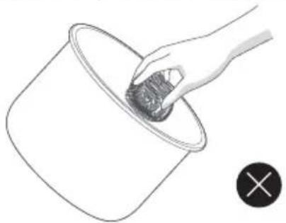 COMFEE CRD12L1B1BPGCA - INNER POT CLEANING - 2