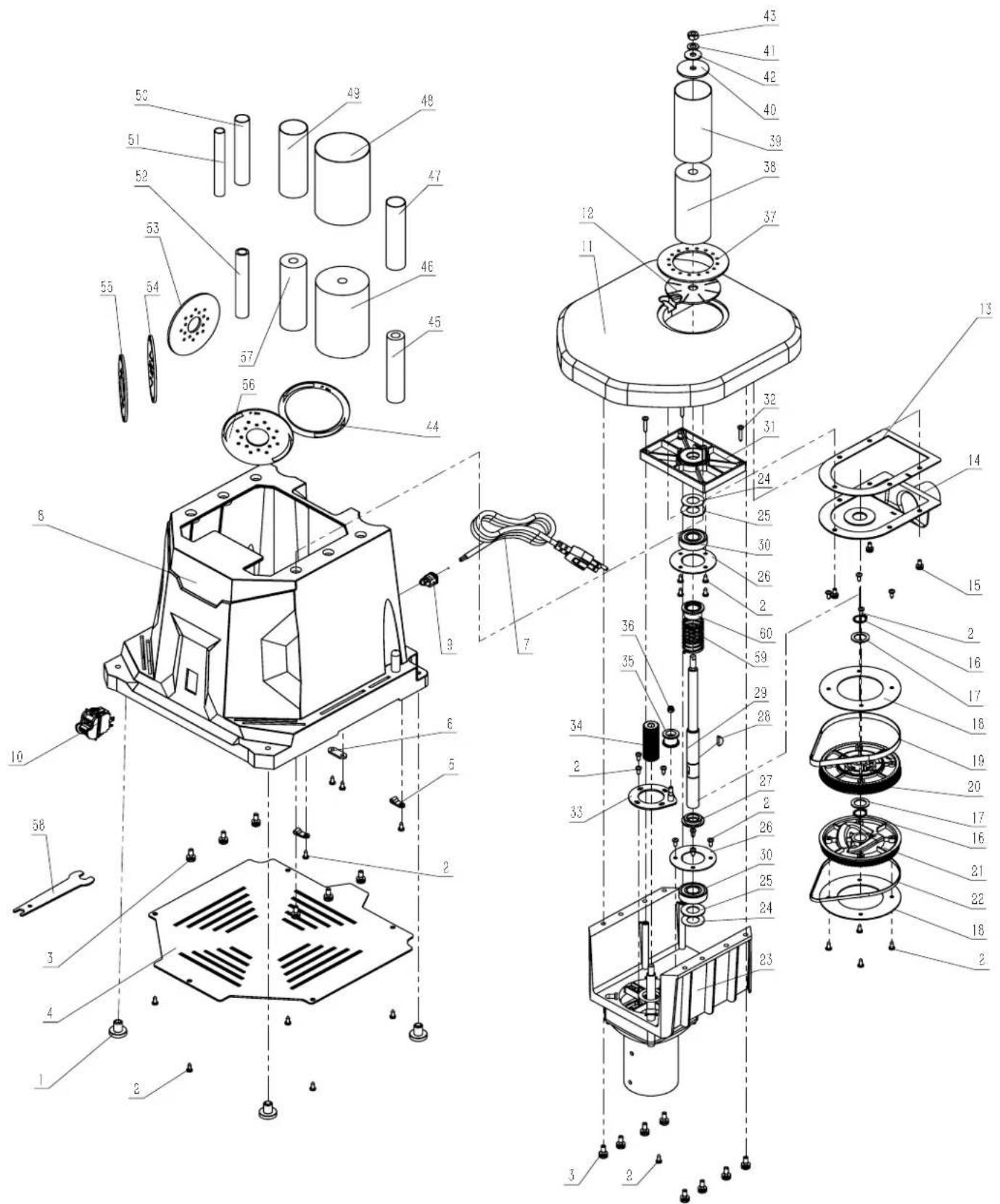 RIKON 50-320 - L'entretien réalisé sur ces outils qui est au delà de la maintenance recommandée devrait être effectué par un technicien autorisé et qualifié. - 1